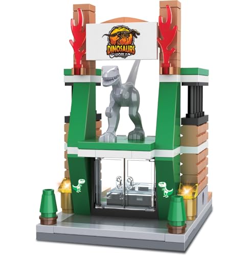 Brick Loot Dino Building Set (122-Piece)