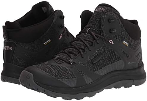 KEEN Women's Terradora 2 Waterproof Mid Height Hiking Boots, Black/Magnet, 9 US, 9, 9 | Image 6