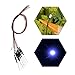 Evemodel 20 diodi luminosi a LED SMD 0805, con cavo, 20 cm, 12 V, colore: blu