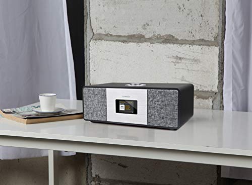 LEMEGA MSY3 Music System,WiFi Internet Radio,FM Digital Radio,Spotify Connect,Bluetooth Speaker,Stereo Sound,Wooden Box,Headphone-Out,Alarms Clock,40 Pre-Sets,Full Remote and App Control - Black Oak - Thumbnail 5