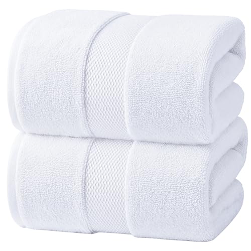 Infinitee Xclusives Jumbo Bath Sheets Towels for Adults – 600 GSM (35X70 Inches)– 100% Ring Spun Cotton, Soft and Absorbent Large Bath Towels for Bathroom