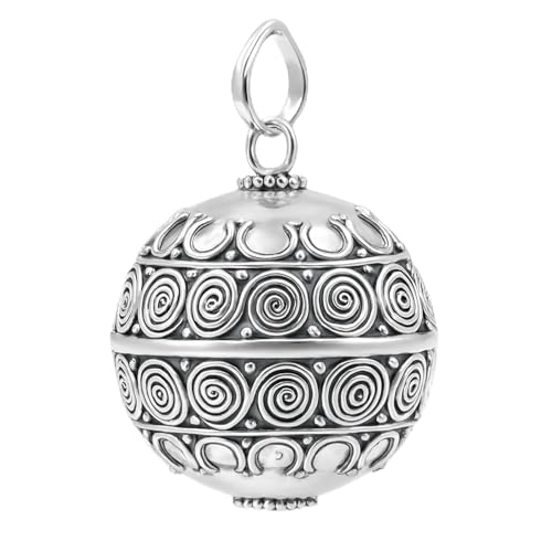 Pendentif Angel Caller argent 925 fait main style filigrane pour hommes et femmes