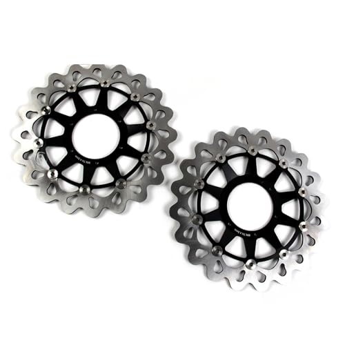 Rotors disque frein pour CBR1000RR 2006-2007 flottant haute performance et vis M6