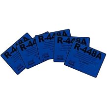 Pack of 5 R-448A / R448A HVAC/R Labels # 78998 Color Coded Refrigerant ID