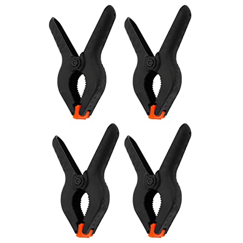 Set di morsetti a molla, morsetto a molla, alta forza di serraggio, morsetto per colla, ganasce mobili, sfondo Greenscreen Muslin per studio fotografico, lavorazione del legno, lavori di bricolage