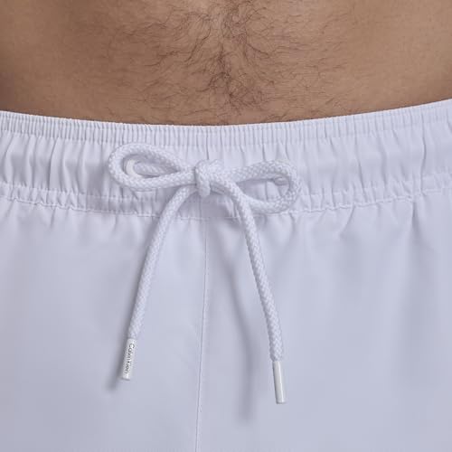 Calvin Klein Men's Swim Swim Trunk,White,XX-Large - image 3