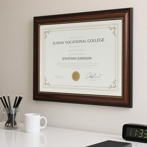 Papier de certificat pour lettre d'appréciation et preuve de réussite 100 pièces