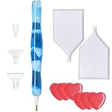 【Material de alta calidad.】Bolígrafo de Pintura de Diamante 5D está hecho de material de resina ecológico,no es fácil de romper,peso ligero,superficie lisa,cómodo de sostener,fuerte y no fácil de deformar,satisface tu vida diaria.