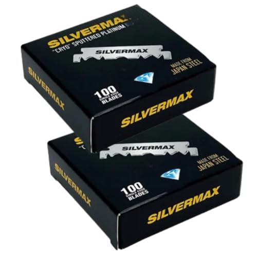 ABS Single Edge Razor Blades for Straight Razors and Shavettes – Barbershop-Quality Sharp, Smooth Shaving Refills – American Beauty Supply (Pack of 200)