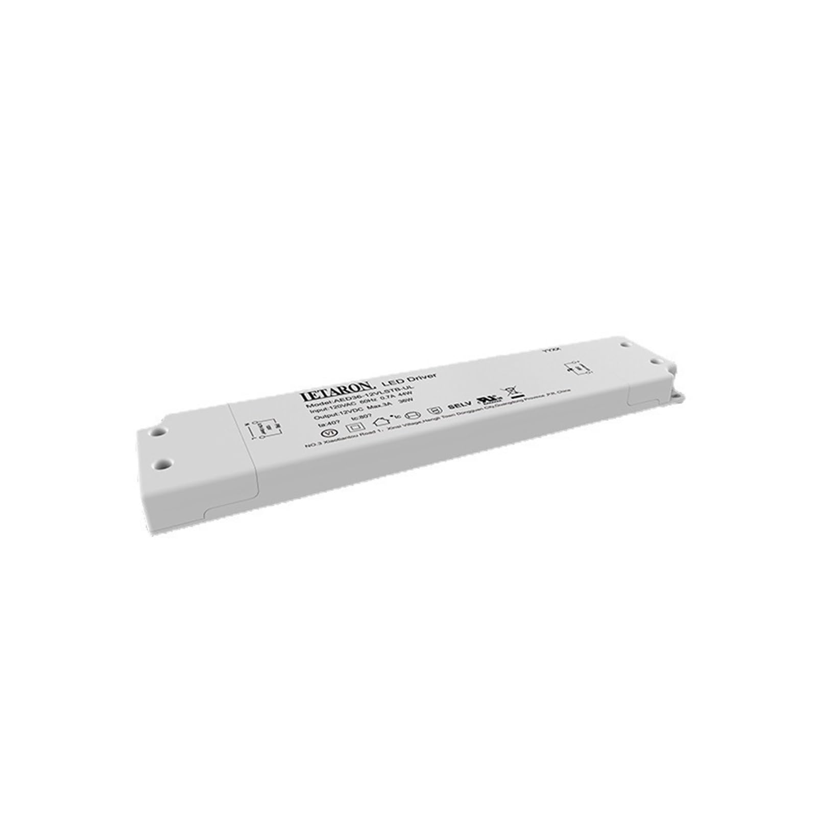 Alimentation LED 12V ultra-mince pour illuminer votre miroir de salle de bain à commande tactile