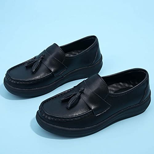 Image of Nurse Shoes for Women Nursing Shoes Zpatos para Trabajar en Restaurante de Mujer Flats for Women