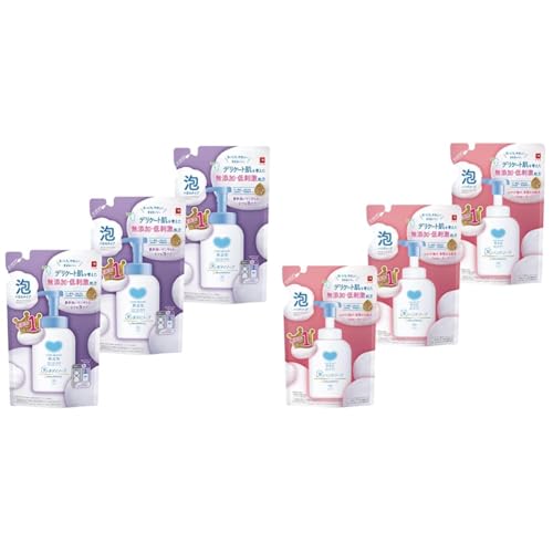 【セット買い】カウブランド 無添加 泡のボディソープ 詰替用3P + カウブランド 無添加 泡のハンドソープ つめかえ用 320ml×3個 320ミリリットル (x 3)