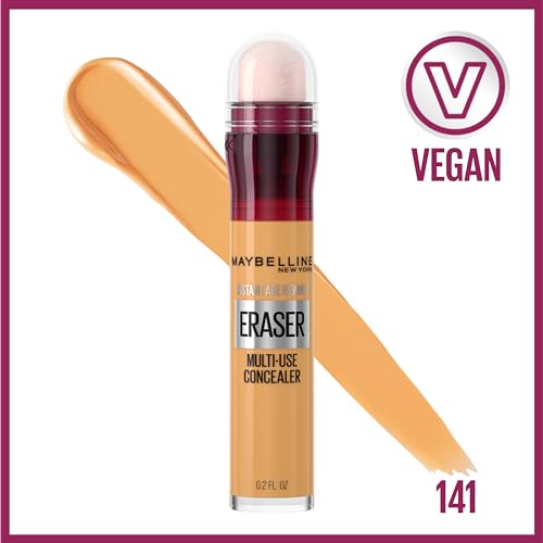 Image of Maybelline Instant Age Rewind Eraser Dark Circles Treatment Multi-Use Concealer, 141, 1 Count (Packaging May Vary)