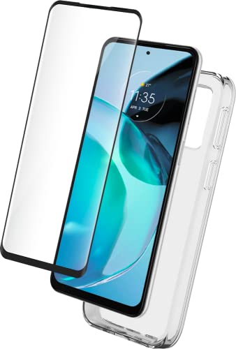 Coque Motorola Moto G72 transparente pack protection ecran Bigben