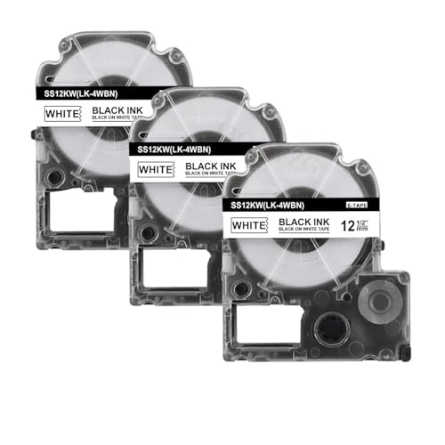 3PK ���x���e�[�v���[�J�[ SS12KW SS18KW LW-K200BL LW-K420 LW-400 LW-700 �v�����^�p(9mm)