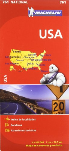 Mapa National U.S.A. (Mapas National Michelin) Mapa National U.S.A. (Mapas National Michelin)
