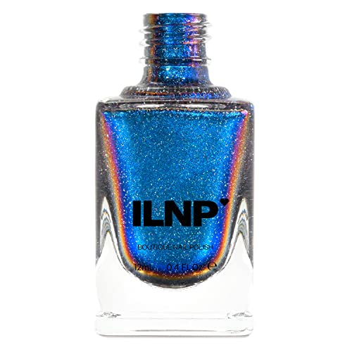 Image of ILNP Shockwave (H) - Vivid Blue to Purple Holographic Ultra Chrome Nail Polish