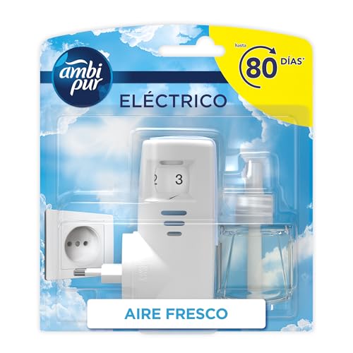 AMBIPUR Sky-Aire Fresco Difusor y Fragancia para Ambientador Eléctrico de 20 ml, 1 unidad