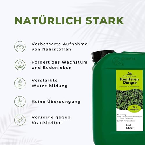 Flora Boost Koniferen Dünger 5L, Flüssigdünger