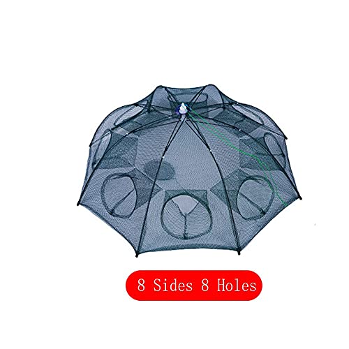 image for LiDuoMi Portable Foldable Automatic Fishing Bait Trap Fish Minnow Crab