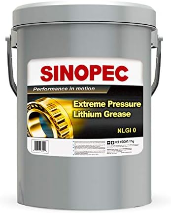 EP-0 Extreme Pressure Lithium Semi-Fluid Grease NLGI 0-35LB Pail