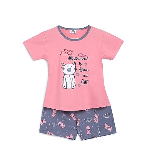 Image of HOMEGROWN Girls Cotton Nightsuits