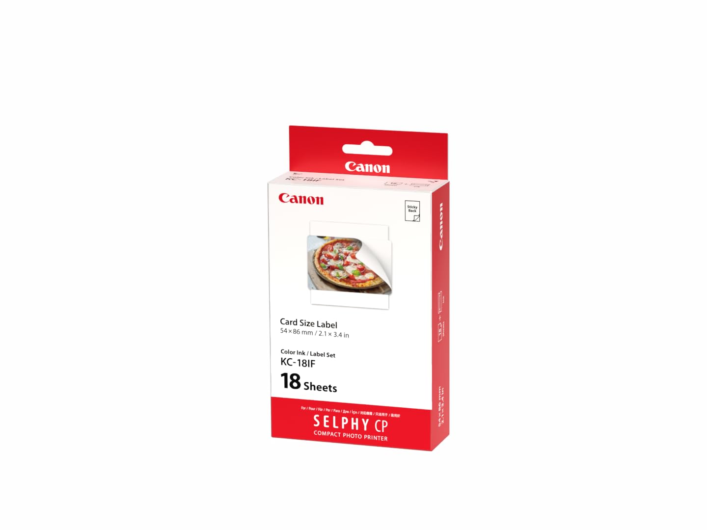 Amazon.com: Canon KC-18IF Ink Label Set, Compatiable to CP740
