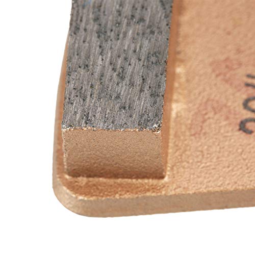 Pad abrasivo diamantato trapezoidale, capacità di