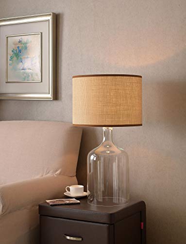 Kenroy Home 32261CLR Capri Table Lamp with Clear Glass Finish, Casual Style, 30" Height, 16" Width, 16" Depth - Image 8