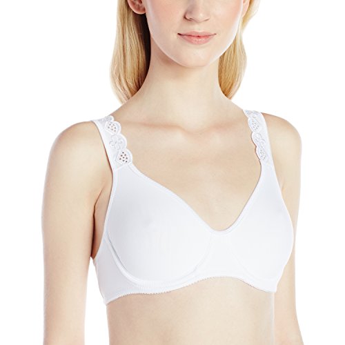 Cuidado Femenino, Drugstore Playtex, PLAYCLASSICS - Bra De Copas Moldeadas Con Varillas Flexibles, 36C, Blanco