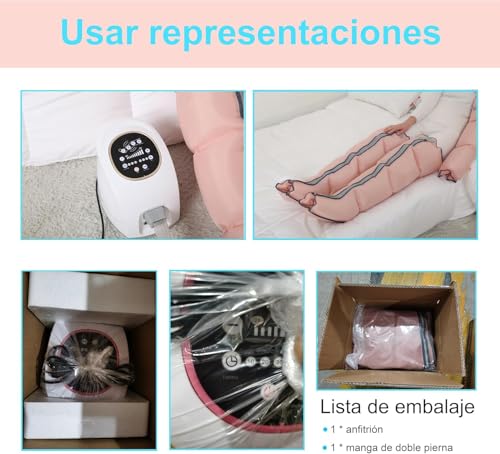 Masajeador para piernas (rosa) miniatura 6