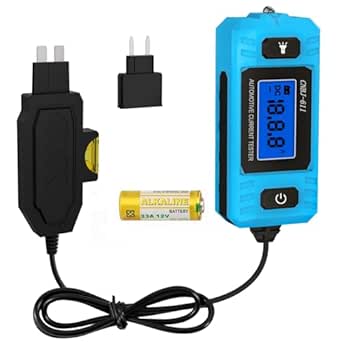 Car Circuit Tester Fuse Tester Automotive Current Tester Blade Fuse Max 48V