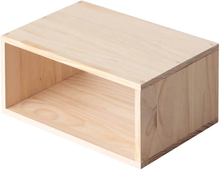 Amazon｜オープンボックス 木製 木箱 ボックス 収納 収納ボックス