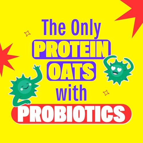 Image of Yogabar 26g High Protein Oats - Mums Masala, Korean Fire - Breakfast Cereal with Wholegrains, 26% Protein & No added sugar - Oats High Protein for Gym & Weight Management - Premium Protein Blend with Whey Protein Powder - with Goodness of Chia, Sunflower & Pumpkin Seeds & Probiotics for Absorption