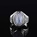 Imagen de DarryDooly Anillo de Piedra Lunar Natural para Mujer