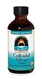 Source Naturals Wellness Colloidal Silver 45 ppm, Supports Physical Well Being* - 4 Fluid oz