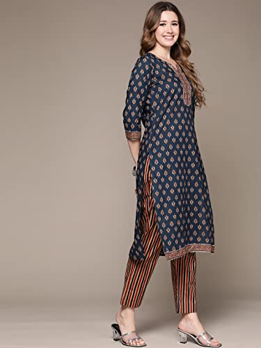Image of anubhutee Women's Cotton Kurta set