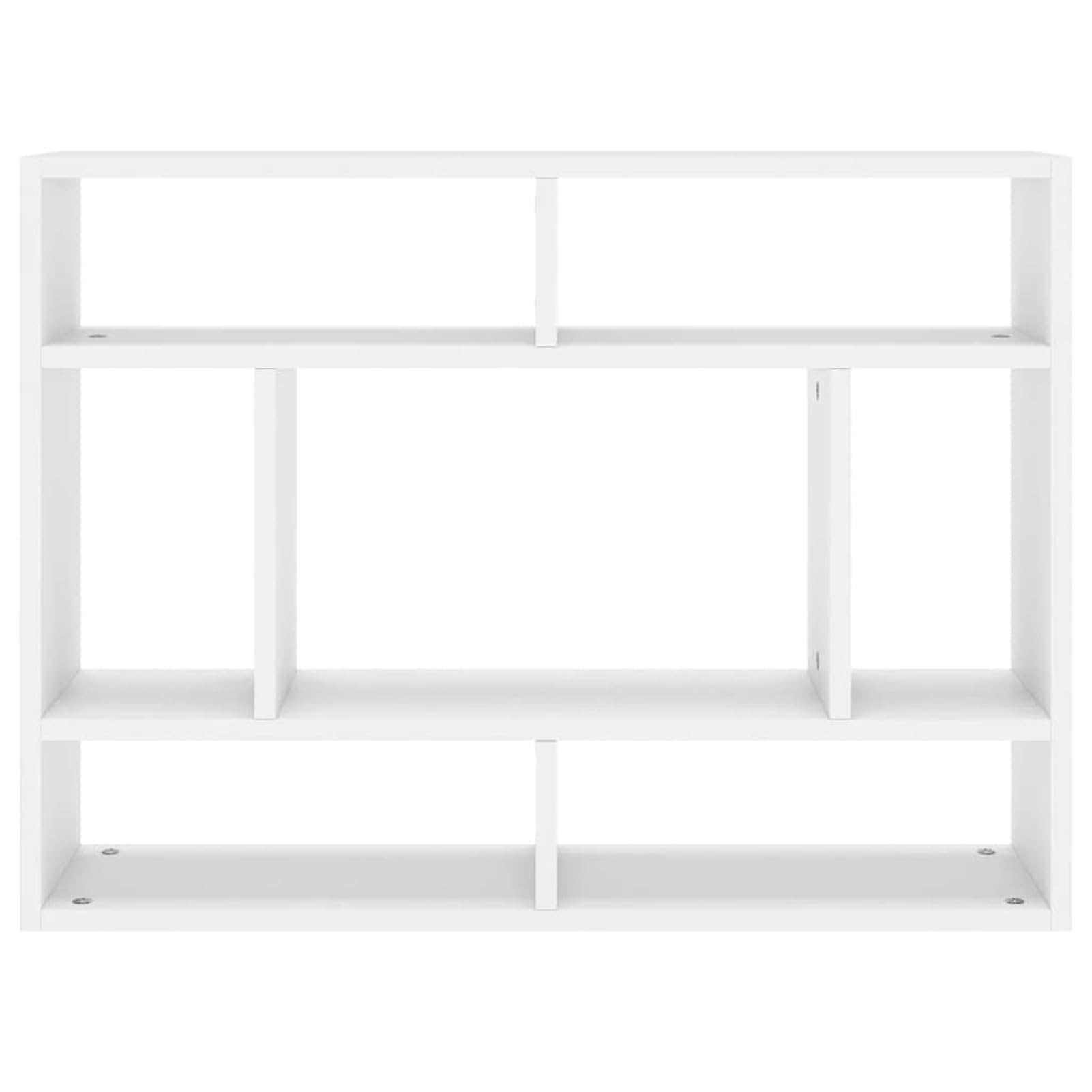 ShGaxin Estantería de Pared, Estanteria Pared, Estanteria Baño, Balda Pared, Baldas Flotantes, Estante Cocina, Baldas Cocina, aglomerado Blanco 75x16x55 cm