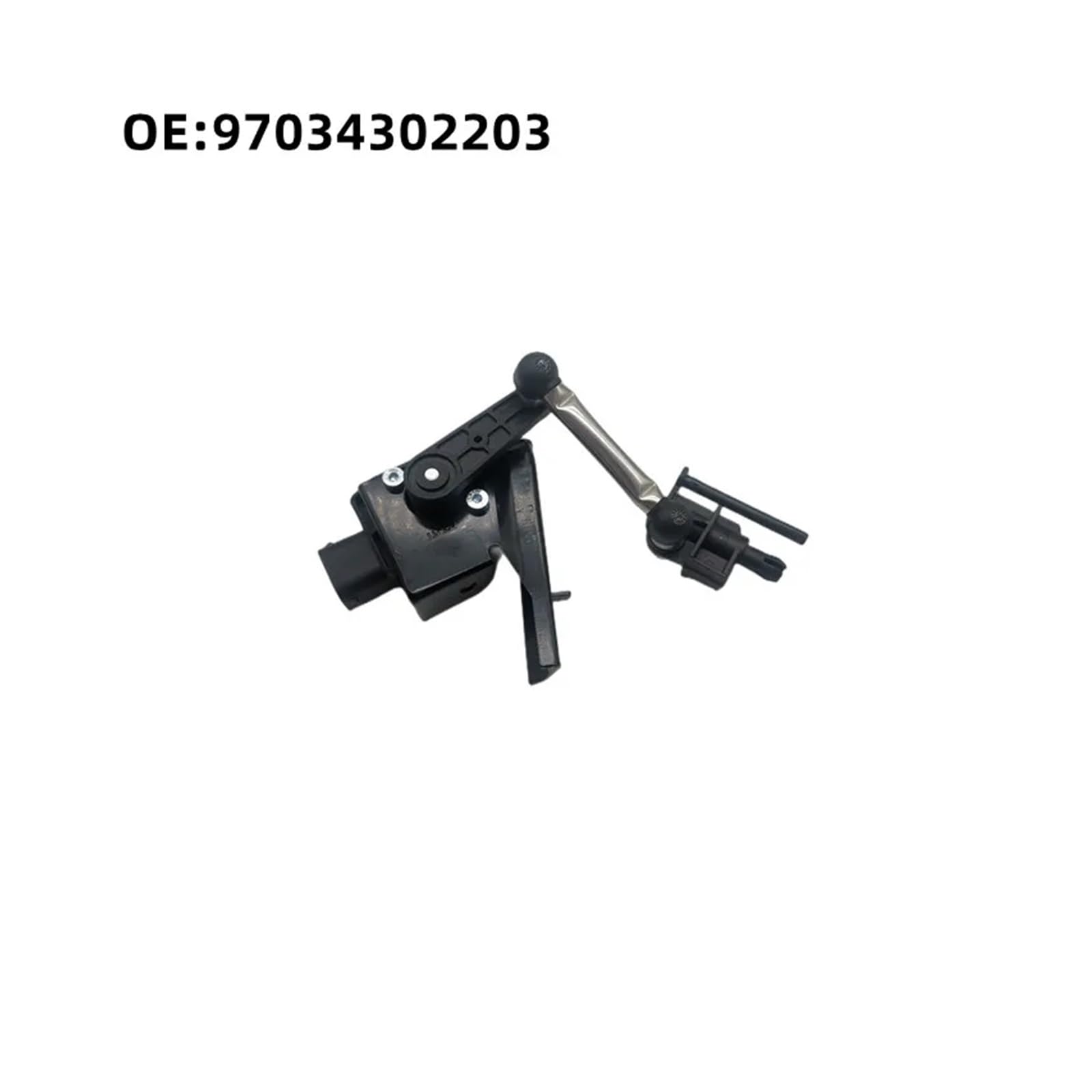 Sensor de nivelación de altura de suspensión neumática delantera izquierda y derecha 97034302103, compatible con PANAMERA FL 97034302203 (2010-2016)(97034302203)