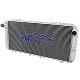 EGINCOOLER 2 Rows Core Aluminum Radiator for 1989-1999 Toyota MR2 MK2 SW20 3SGTE 2.0L L4 AT/MT 1990 1991 1992 1993 1994 1995 1996 1997 1998