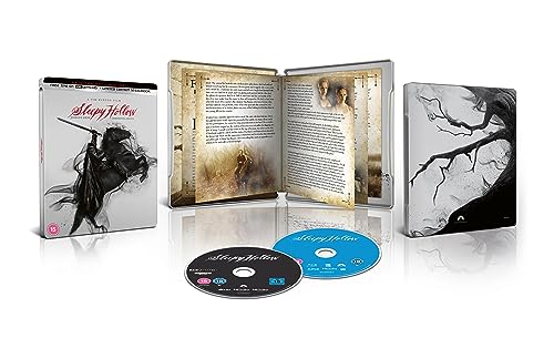 Sleepy Hollow 4K UHD + Blu-ray Fabelo SteelBook [Region A & B & C]
