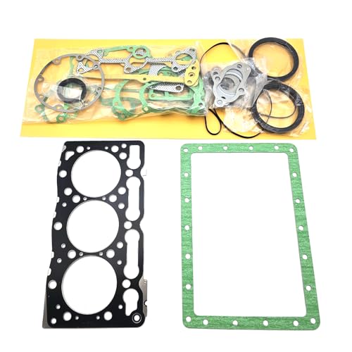 Image of D1105 Full Head Gasket Set Kit for Kubota D1105 Engine KX91-3 U35 Loader R420 R420S Tractor F2400 F2560E F2880 F2680E B1750D Tractor L2900 L3000 L3010 L3130 L3200