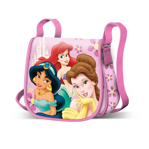 Fodera interna Disney-Borsa a Tracolla Muffin Mini, 16.5 x 16.5 cm, Rosa Principesse