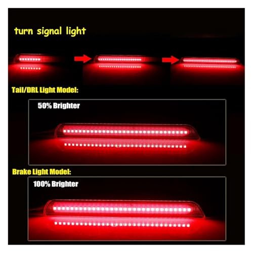 Feu stop LED arrière anti-collision pour rénover optique Mazda 3 - 7