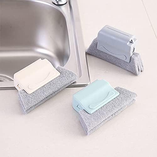 Window Groove Cleaning Brush, 3 Pieces Hand-held Groove Gap Cleaning Tools,Window Cleaning Brush,Hand-held Crevice Cleaner Tools for Household Gap Door Track Cleaning