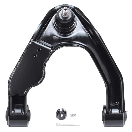 Image of Detroit Axle - 8pc Front End Control Arms Kit for 00-04 Nissan Xterra, 4 Lower & Upper Control Arms 2 Outer Tie Rod Ends 2 Sway Bars 2000 2001 2002 2003 2004 Replacement