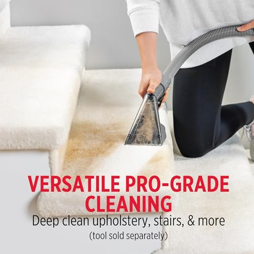 Rug Doctor X3 Commercial Carpet Cleaner – Large Red Oxy Pro Pack, Exclusive Vibrating Brush Spray Scrub and Extract Embedded Dirt and Grime, 48 oz. Oxy Cleaning Solution