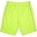 New Balance Boys' Big Performance Short with Contrast Piping, Toxic/Sonar, 10-12