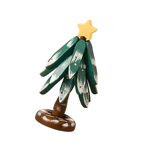Dessous de verre sapin de Noël bois comme cadeau de table original - 6