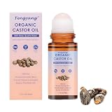 Fengyang® Aceite De Ricino Orgánico De Cuarzo Rosa, Adecuado Para Todos